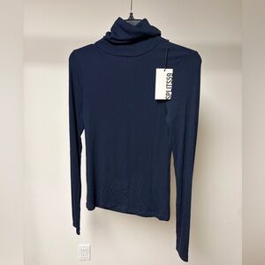 Splits59 Jackson turtleneck indigo